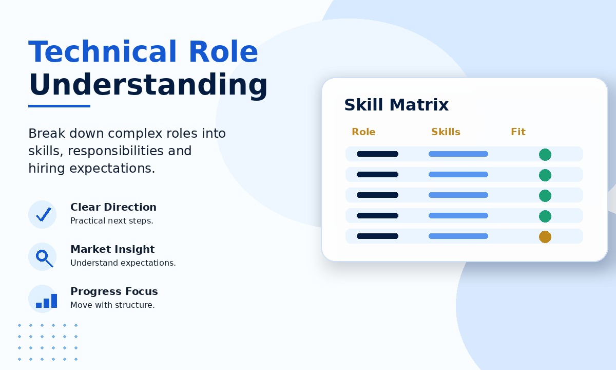 Technical role understanding visual