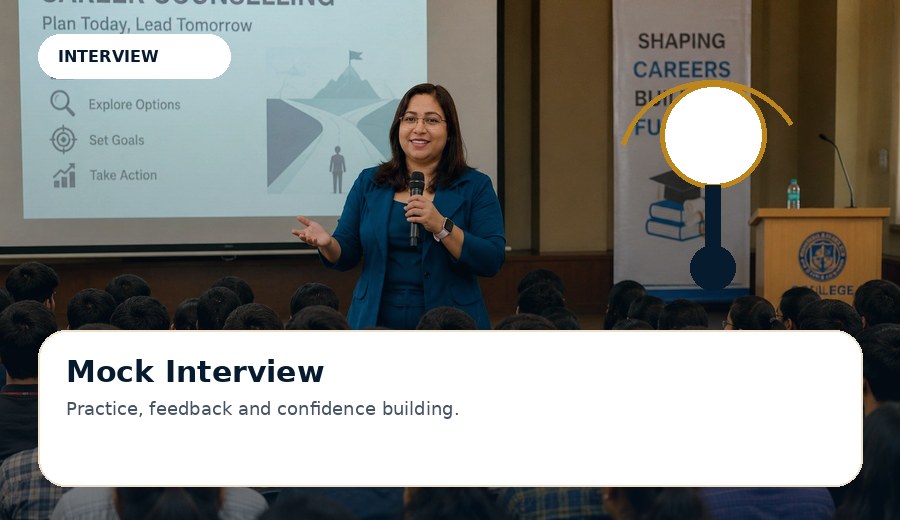 Mock interviews visual