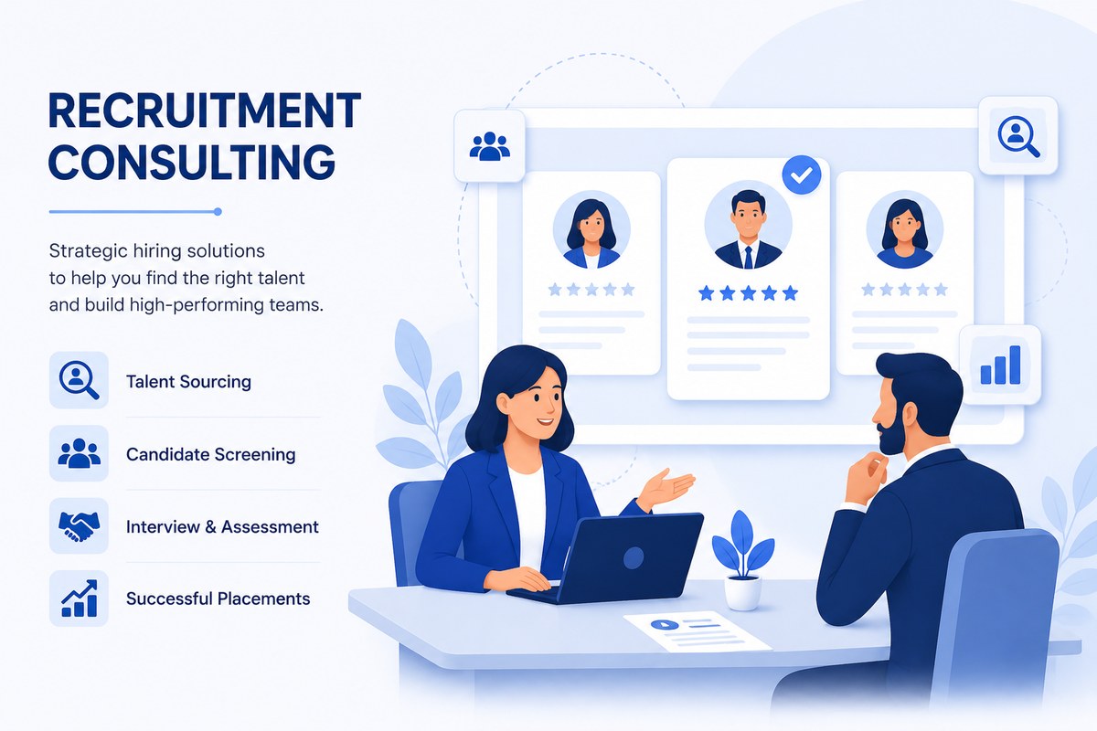 Recruitment consulting visual